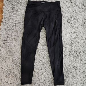 Sweaty Betty Power Womens 7/8 Leggings 6 Zip Pocket Running Yoga Black Gym